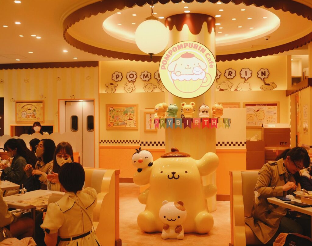 japan themed cafes