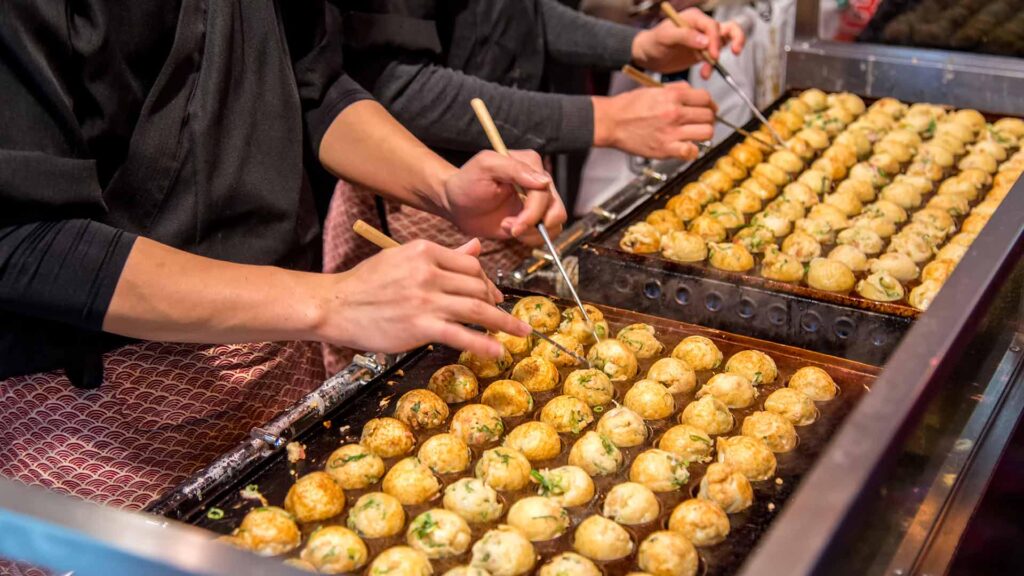 takoyaki street food