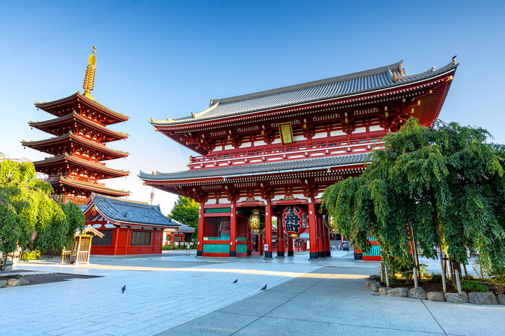 Chùa Senso-ji tour du lịch nhật bản